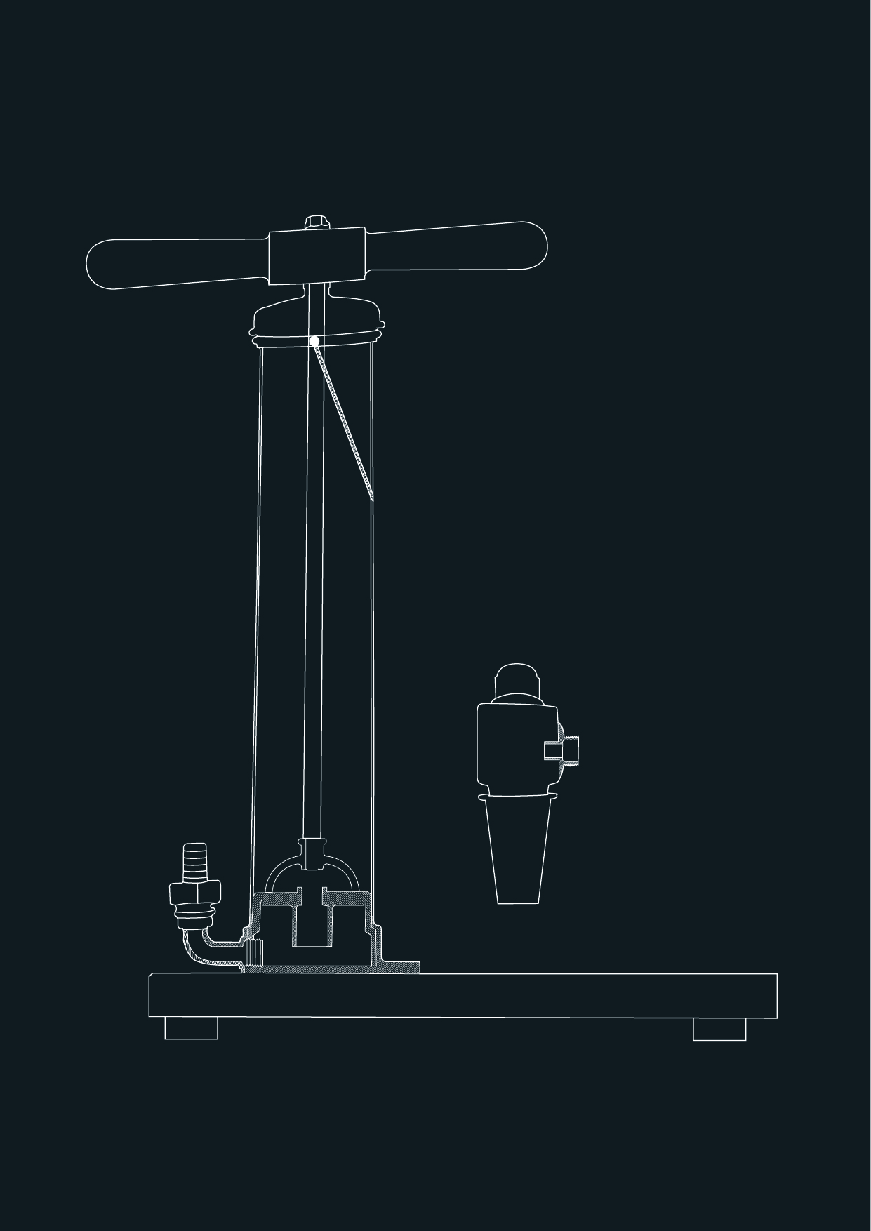 Dessin pompe à air